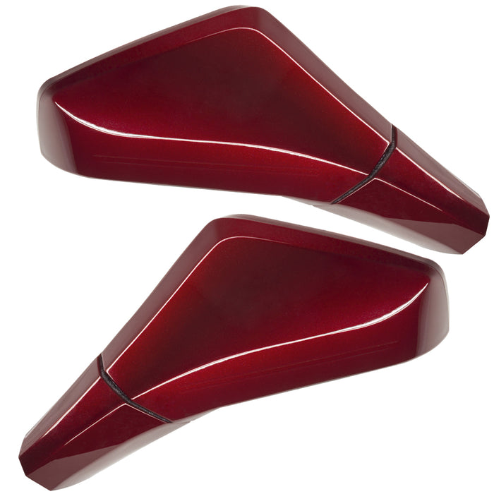 Oracle Lighting 3901-504-301N-G Concept Side Mirrors, Ghosted, Monterey Red (301N) - Truck Part Superstore