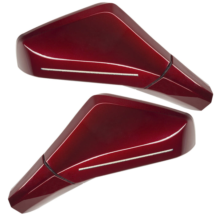 Oracle Lighting 3901-504-301N Concept Side Mirrors, Monterey Red (301N) - Truck Part Superstore