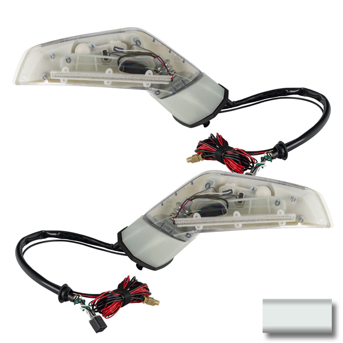 Oracle Lighting 3901-504-83U-G Concept Side Mirrors, Ghosted, Sky Gray Metallic (83U) - Truck Part Superstore