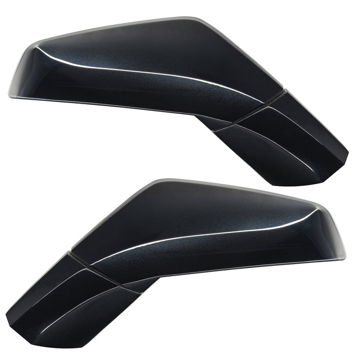 Oracle Lighting 3901-504-GAR-G Concept Side Mirrors, Ghosted, Carbon Flash Metallic (GAR) - Truck Part Superstore