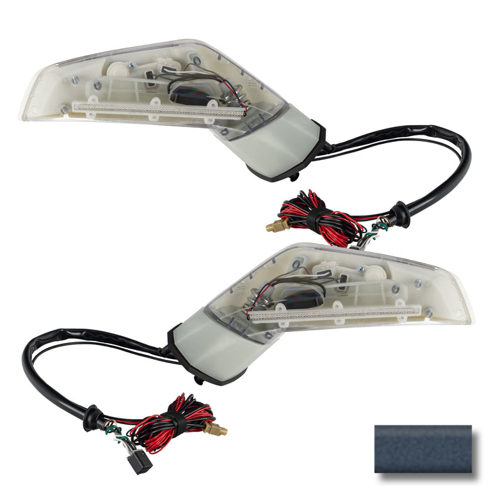 Oracle Lighting 3901-504-GLB Concept Side Mirrors, Sonic Blue Metallic (GLB) - Truck Part Superstore