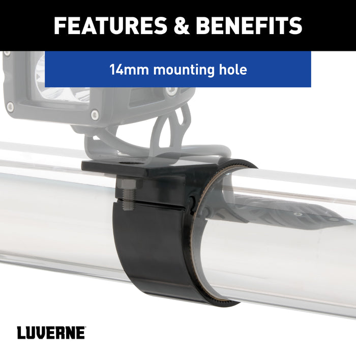 Luverne 390103 LUVERNE 390103 3-Inch Accessory Mounting Tabs for LED Lights; 2-Pack - Truck Part Superstore