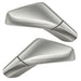 Oracle Lighting 3902-504-67U-G XM Concept Side Mirrors, Ghosted, Light Tarnished Silver Metallic (67U) - Truck Part Superstore