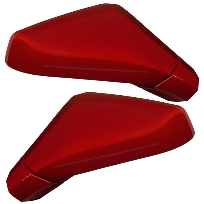 Oracle Lighting 3902-504-GKZ-G XM Concept Side Mirrors, Ghosted, Torch Red (GKZ) - Truck Part Superstore