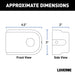 Luverne 390200 LUVERNE 390200 Parking Sensor Relocation Kit for 2-Inch Grille Guard - Truck Part Superstore