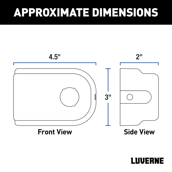 Luverne 390210 LUVERNE 390210 Parking Sensor Relocation Kit for Prowler Max Grille Guard - Truck Part Superstore