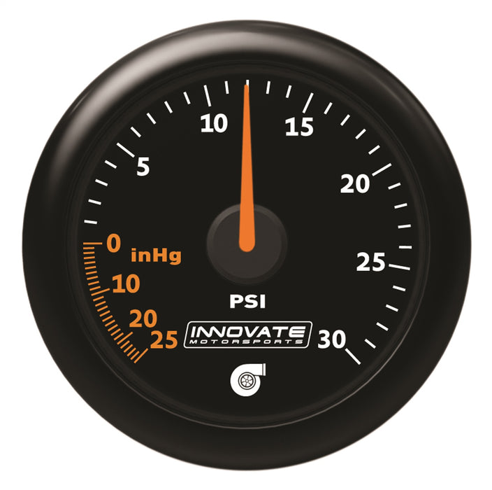 Innovate Motorsports 39080 MTX Analog; 30 PSI Vacuum/Boost; Black Faceplate Gauge Kit 3908 - Truck Part Superstore