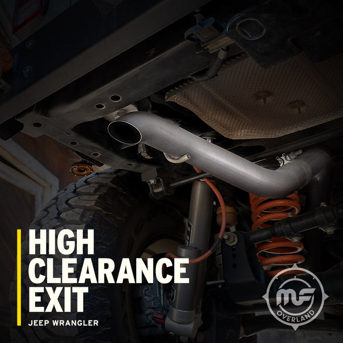 MagnaFlow Exhaust Products 19539 Overland Series Stainless Cat-Back System - Truck Part Superstore