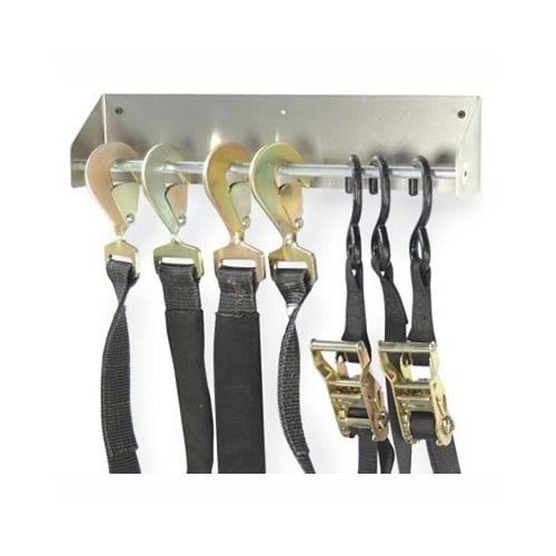 Owens Products 39113 RaceMates Ratchet Tie Down Holder / 18 Inch / Smooth Mill Finish Aluminum / Owens Products - Truck Part Superstore
