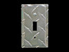 Owens Products 39133 RaceMates Single Light Switch Wall Plate Cover / Each / Diamond Tread Aluminum / Owens Products - Truck Part Superstore