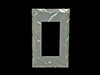 Owens Products 39143 RaceMates Single Rocker (GFI) Light Switch Wall Plate Cover / Each / Diamond Tread Aluminum / Owens Products - Truck Part Superstore