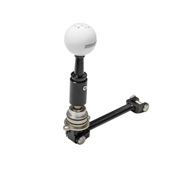 Hurst 3916031 Billet/Plus® Manual Shifter; w/Classic White Ball Shifter; - Truck Part Superstore