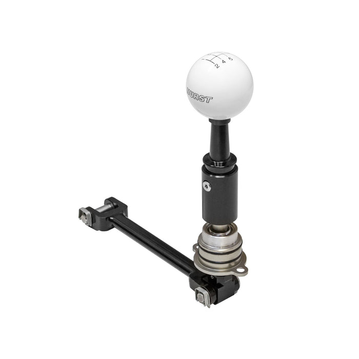 Hurst 3916031 Billet/Plus® Manual Shifter; w/Classic White Ball Shifter; - Truck Part Superstore