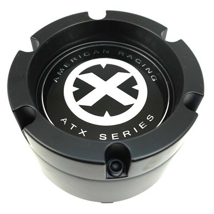 ATX Series 391K132YB003 ATX CAP STYLE B BLACK 8 LUG - Truck Part Superstore