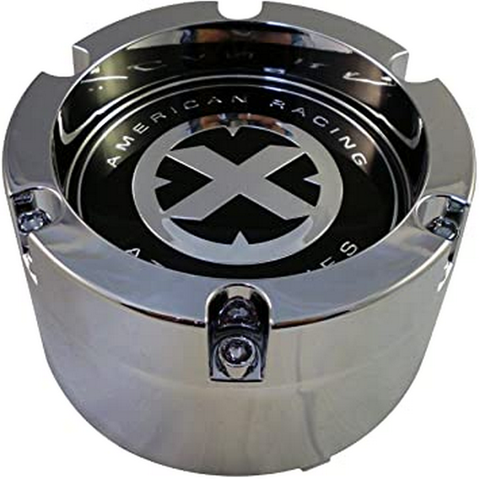ATX Series 391K132 ATX CAP STYLE B CHROME 8 LUG - Truck Part Superstore