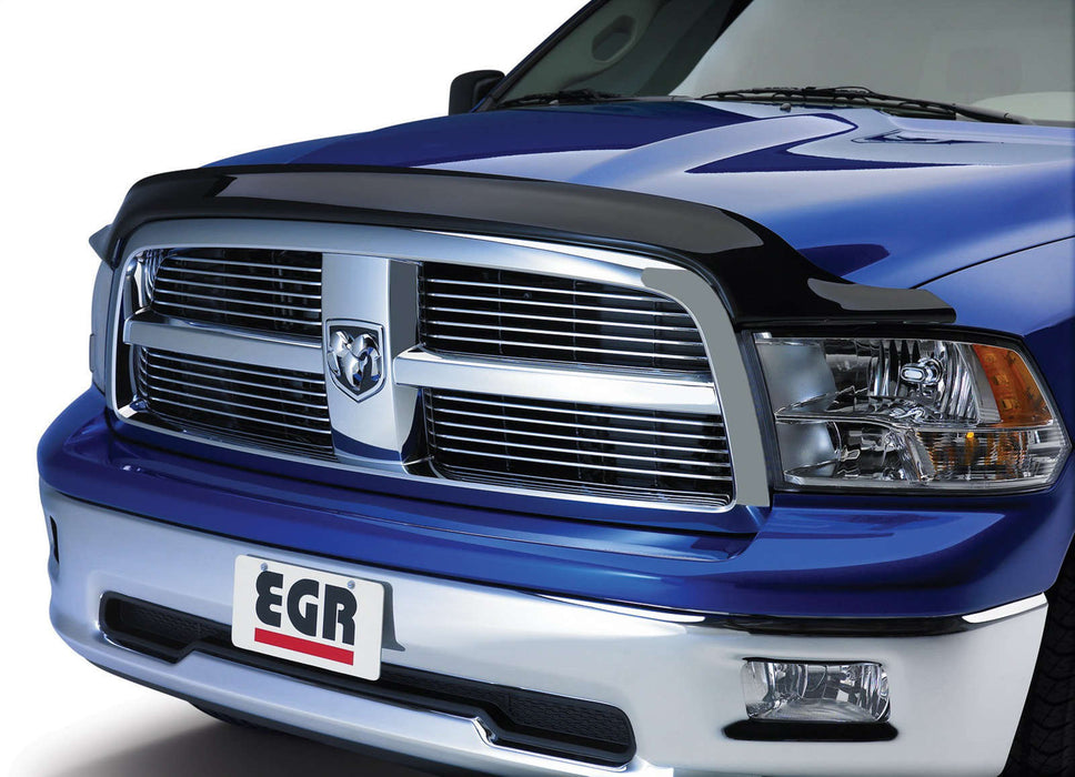 EGR 392851 EGR Aerowrap Style Dark Smoke Hood Guard-proudly made in the USA. - Truck Part Superstore