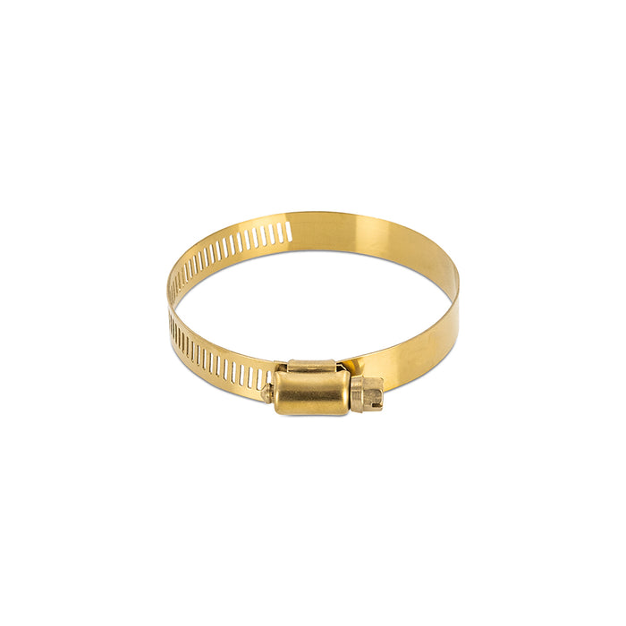 Mishimoto MMCLAMP-WG-95HTGD High-Torque Worm Gear Clamp, 2.83-in-3.74-in (72mm-95mm), Pack of 2, Gold - Truck Part Superstore