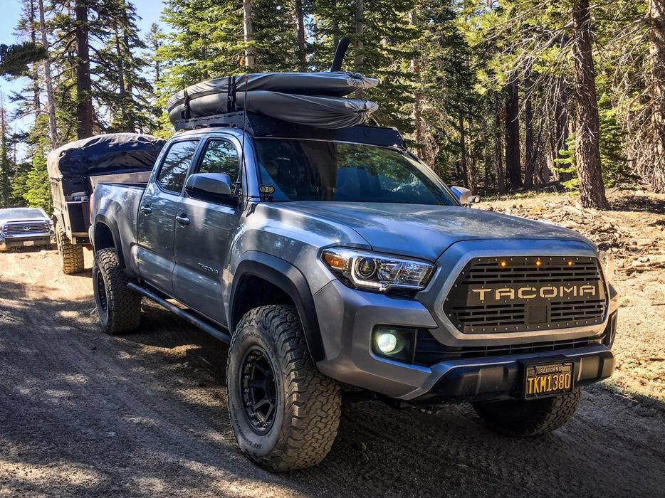 Cali Raised LED 39302149406762 05-21 Tacoma Trail Edition Rock Sliders Kick Out Bedliner Double Cab Short Bed Cali Raised LED - Truck Part Superstore