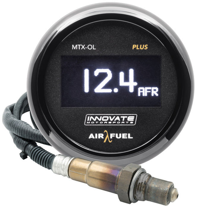Innovate Motorsports 39350 MTX-OL PLUS: Wideband Air/Fuel OLED Gauge; 8 ft. sensor cable;/O2 Kit 39350 - Truck Part Superstore