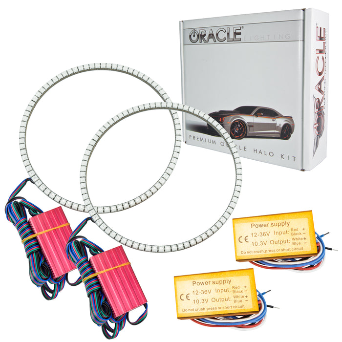 Oracle Lighting 3943-334 LED Waterproof Halo Kit, ColorSHIFT - No Controller - Truck Part Superstore