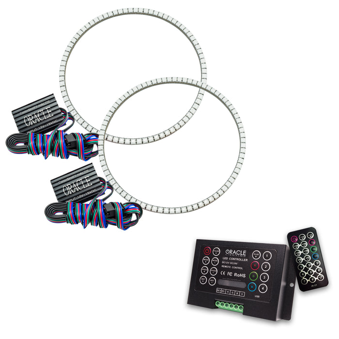Oracle Lighting 3947-333 LED Waterproof Halo Kit, ColorSHIFT 2.0 - Truck Part Superstore