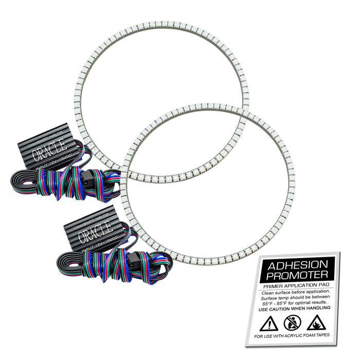 Oracle Lighting 3947-334 LED Waterproof Halo Kit, ColorSHIFT - No Controller - Truck Part Superstore