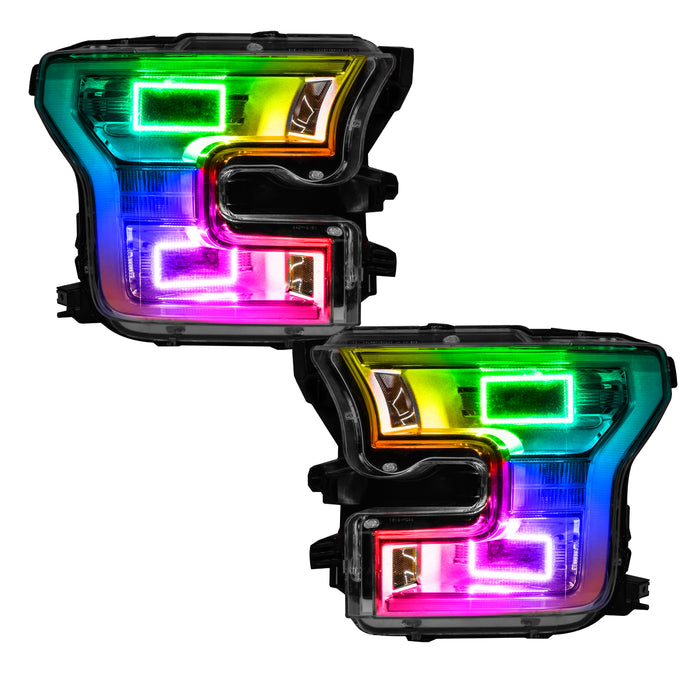 Oracle Lighting 3957-504 ColorSHIFT Projector Headlight Halo Kit, ColorSHIFT - Simple - Truck Part Superstore