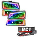 Oracle Lighting 3959-335 ColorSHIFT Dual Halo Kit, Square, ColorSHIFT - BC1 - Truck Part Superstore