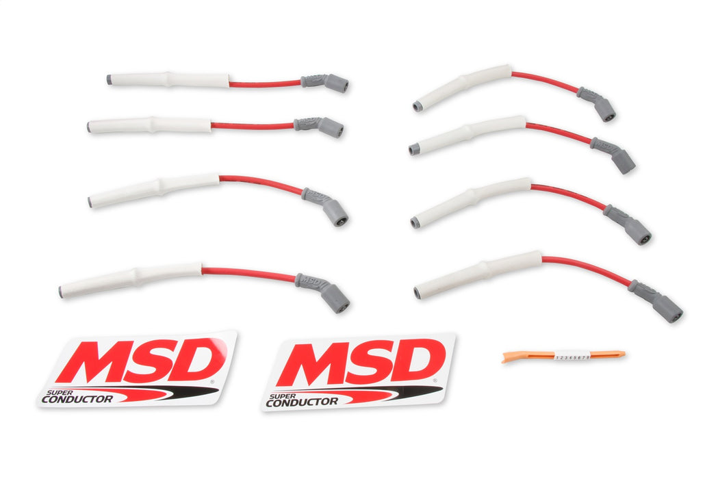 MSD 39849 Custom Spark Plug Wire Set; 8.5mm; Custom Fit To OEM Specifications; - Truck Part Superstore