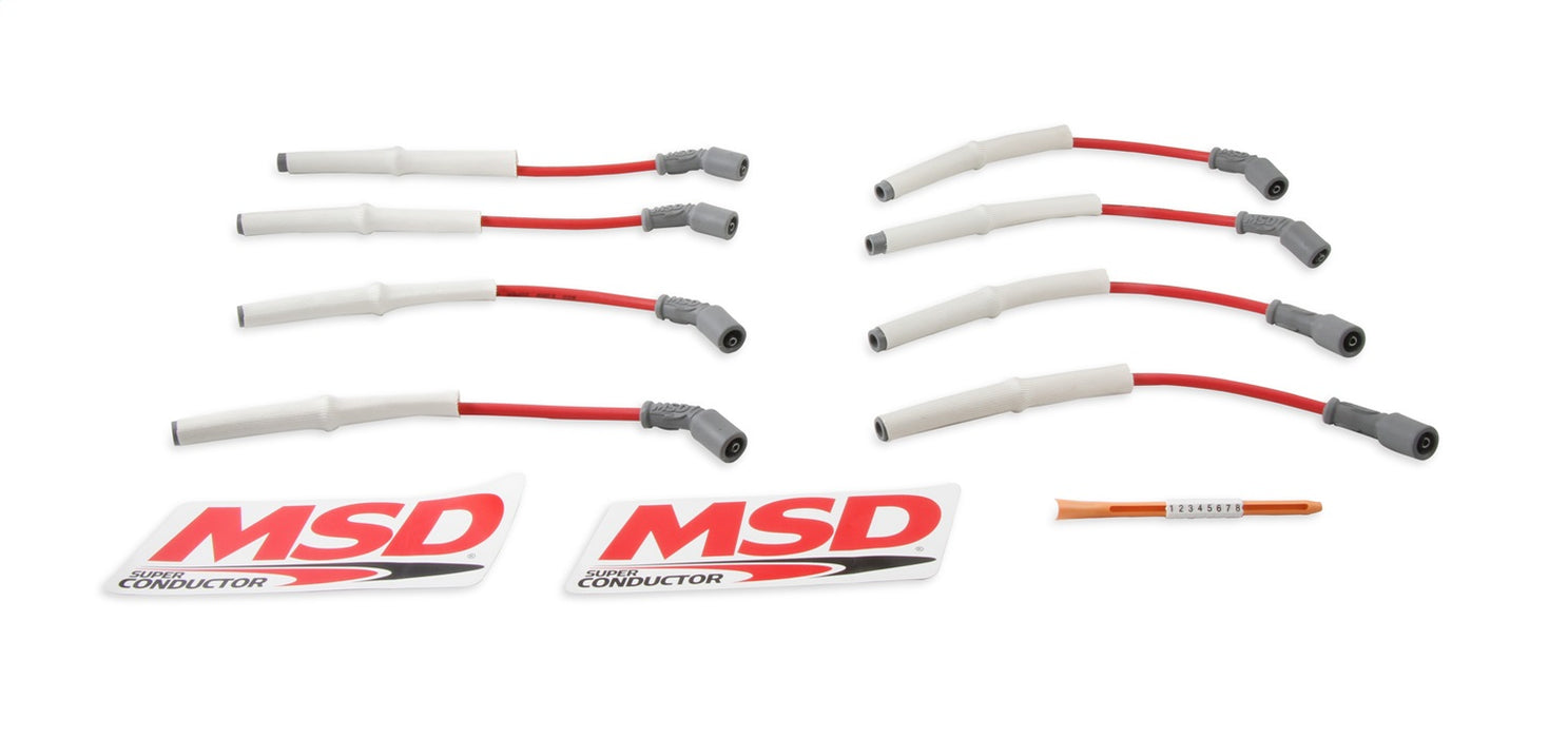 MSD 39849 Custom Spark Plug Wire Set; 8.5mm; Custom Fit To OEM Specifications; - Truck Part Superstore