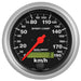 AutoMeter 3987-M GAUGE; SPEEDOMETER; 3 3/8in.; 190KM/H; ELEC. PROG. W/LCD ODO; SPORT-COMP - Truck Part Superstore
