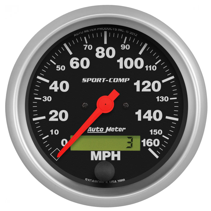 AutoMeter 7029-SC DIRECT FIT DASH KIT; EBODY/CUDA/CHALLENGER 70-74; TACH/MPH/FUEL/OILP/WTMP/VOLT; - Truck Part Superstore