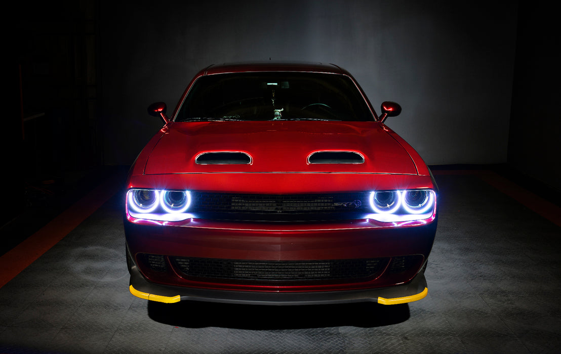 Oracle Lighting 3990-332 Dynamic ColorSHIFT Headlight Halo Kit - Surface Mount - Truck Part Superstore