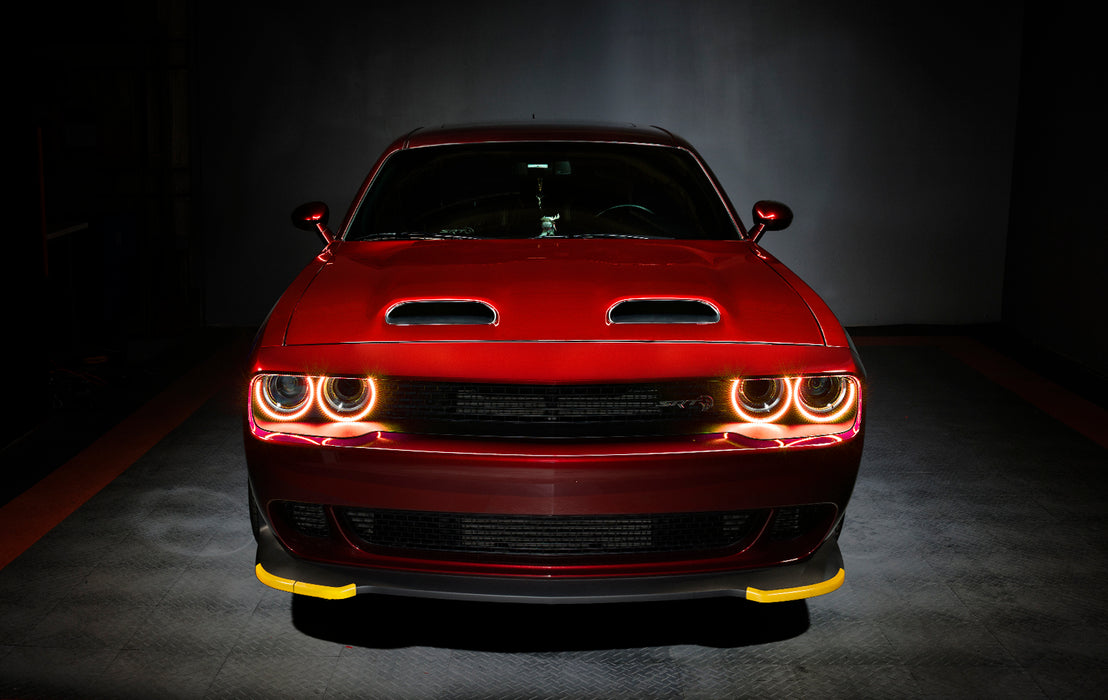 Oracle Lighting 3990-332 Dynamic ColorSHIFT Headlight Halo Kit - Surface Mount - Truck Part Superstore