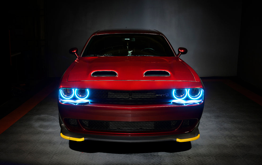 Oracle Lighting 3990-332 Dynamic ColorSHIFT Headlight Halo Kit - Surface Mount - Truck Part Superstore