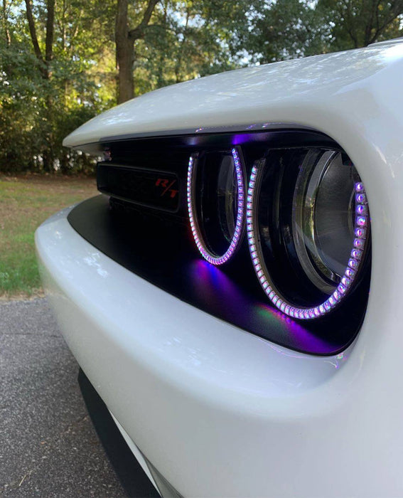 Oracle Lighting 3990-332 Dynamic ColorSHIFT Headlight Halo Kit - Surface Mount - Truck Part Superstore
