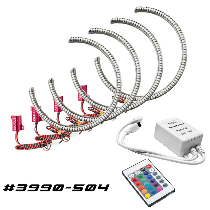 Oracle Lighting 3990-504 LED Waterproof Halo Kit, ColorSHIFT - Simple - Truck Part Superstore