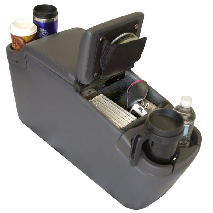 Rampage 39923 Mini Van Console; Universal; Charcoal; 29 in. x 9 in. x 14 in.; - Truck Part Superstore