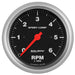 AutoMeter 3996 GAUGE; TACHOMETER; 3 3/8in.; 6K RPM; IN-DASH; SPORT-COMP - Truck Part Superstore
