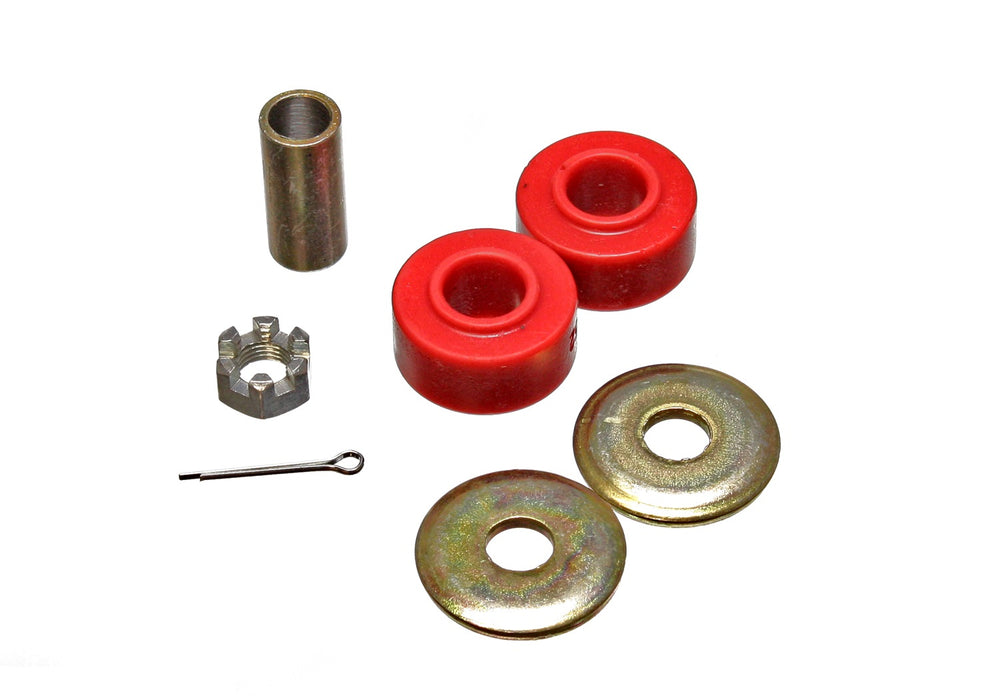 Energy Suspension 3.10102R Rack And Pinion Bushing Set; Red; Performance Polyurethane; - Truck Part Superstore