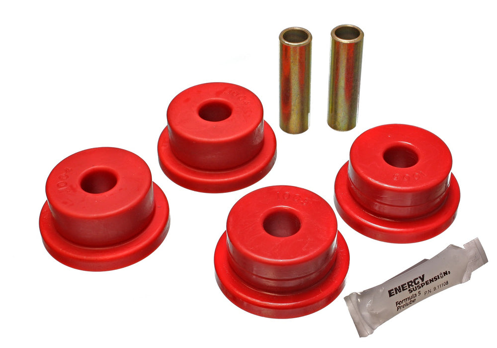 Energy Suspension 3.1104R Differential Carrier Bushing Set; Red; Performance Polyurethane; - Truck Part Superstore