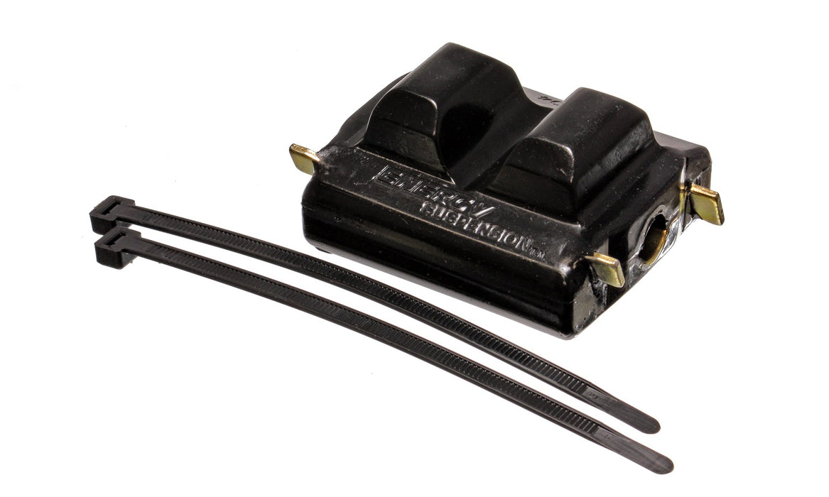 Energy Suspension 3.1116G Motor Mount; Black; Zinc; Sold Individually; Performance Polyurethane; - Truck Part Superstore