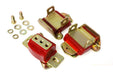 Energy Suspension 3.1120R Motor And Transmission Mount; Red; Zinc Finish; Performance Polyurethane; - Truck Part Superstore