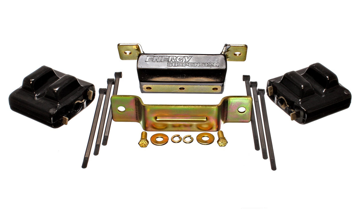 Energy Suspension 3.1131G Motor And Transmission Mount; Black; Zinc Finish; Performance Polyurethane; - Truck Part Superstore