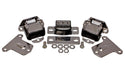 Energy Suspension 3.1134G Motor And Transmission Mount; Black; Chrome Finish; Performance Polyurethane; - Truck Part Superstore