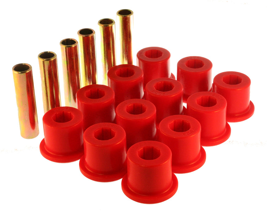 Energy Suspension 3.2106R Leaf Spring Bushing Set - Truck Part Superstore