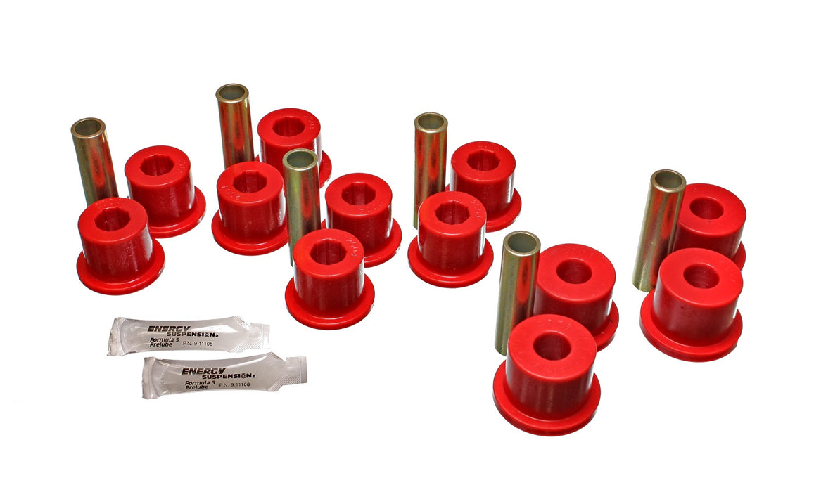 Energy Suspension 3.2107R Leaf Spring Bushing Set - Truck Part Superstore
