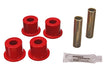 Energy Suspension 3.2126R Shackle Eye Set; Red; w/1 3/8 in. OD Frame Shackle; Performance Polyurethane; - Truck Part Superstore