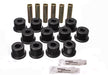 Energy Suspension 3.2128G Leaf Spring Bushing Set; Black; Rear; Performance Polyurethane; - Truck Part Superstore