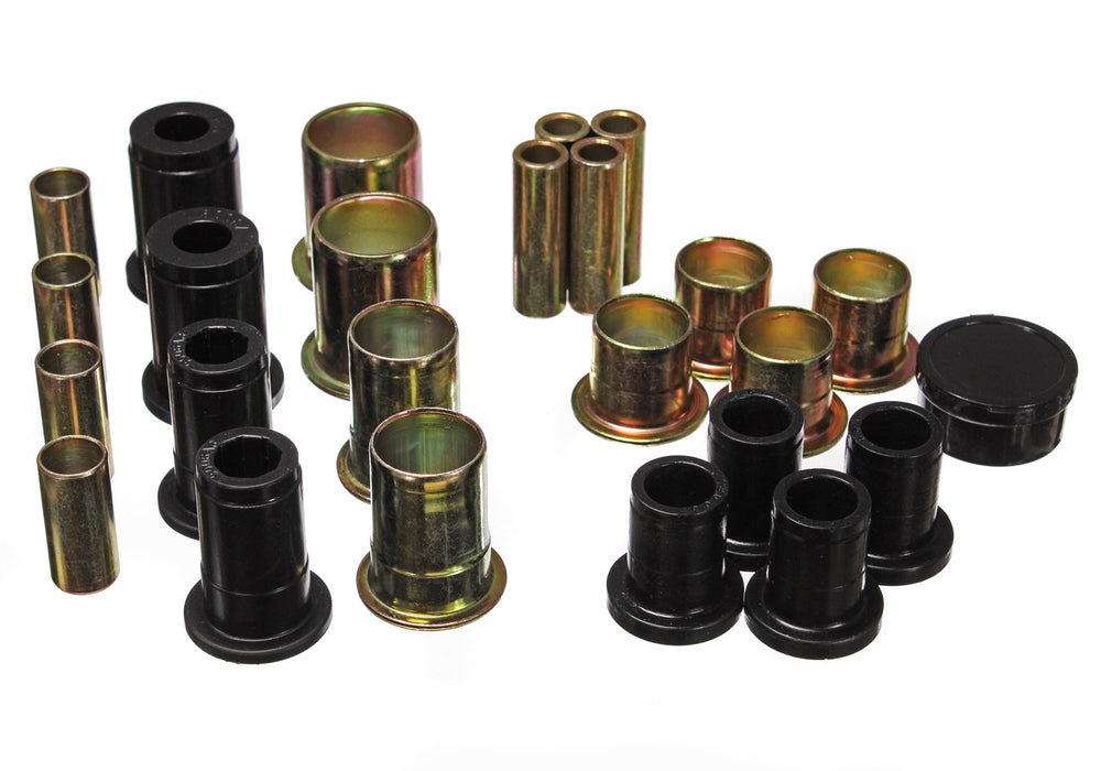 Energy Suspension 3.3102G Control Arm Bushing Set; Black; Front; Performance Polyurethane; - Truck Part Superstore